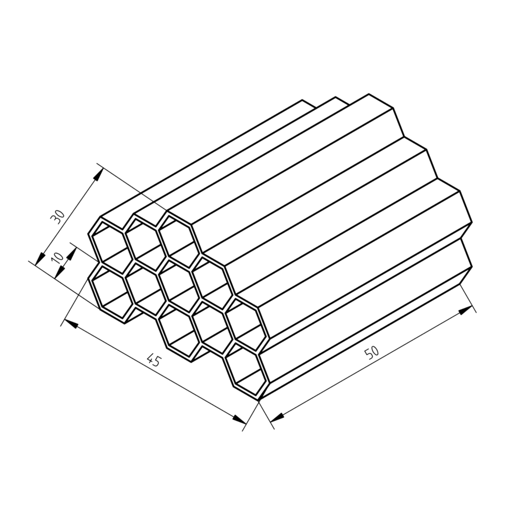 Kryjówka dla krewetek HEX - obrazek 7